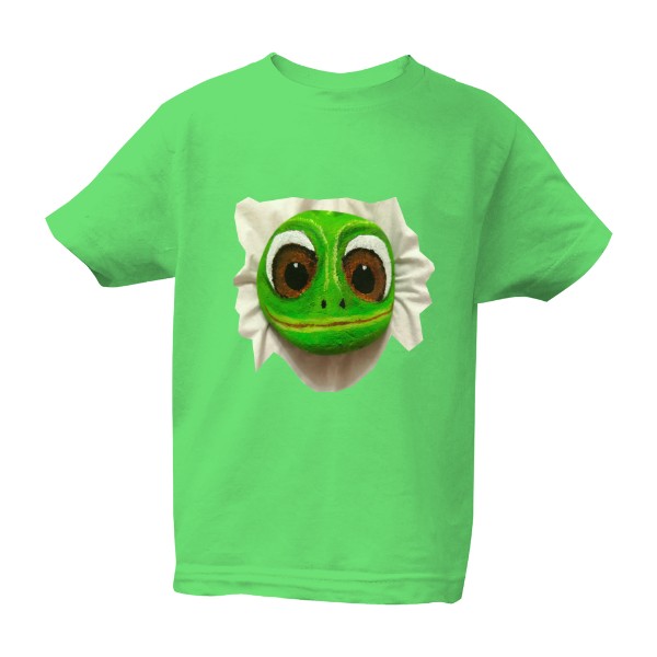 Tričko s potiskem Chameleon dětské